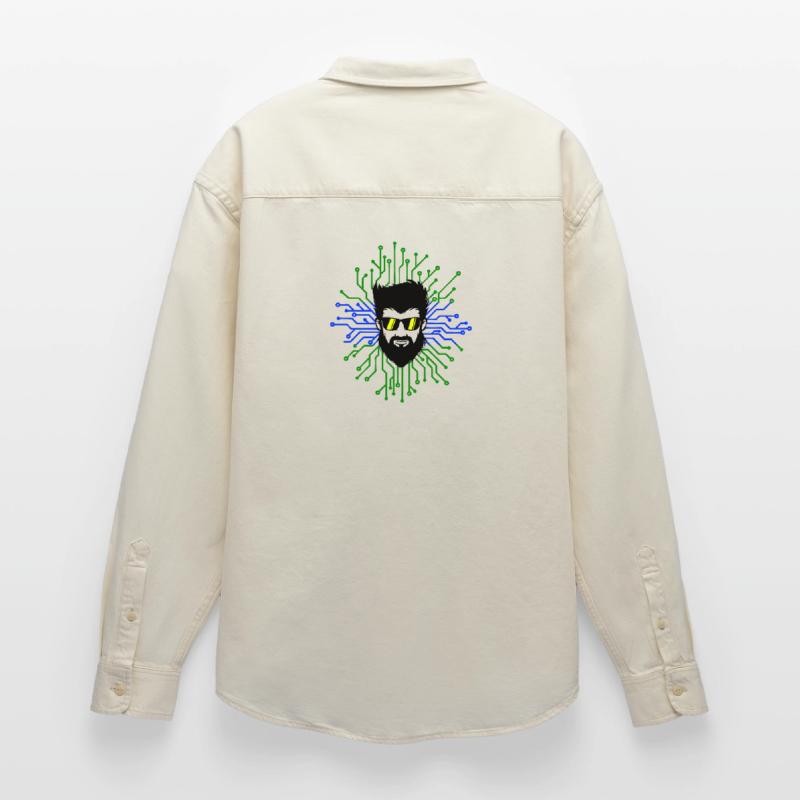 Nerd Developer Computer Code Informatik Debug Relaxed Fit Unisex Organic Hemd von Stanley/Stella