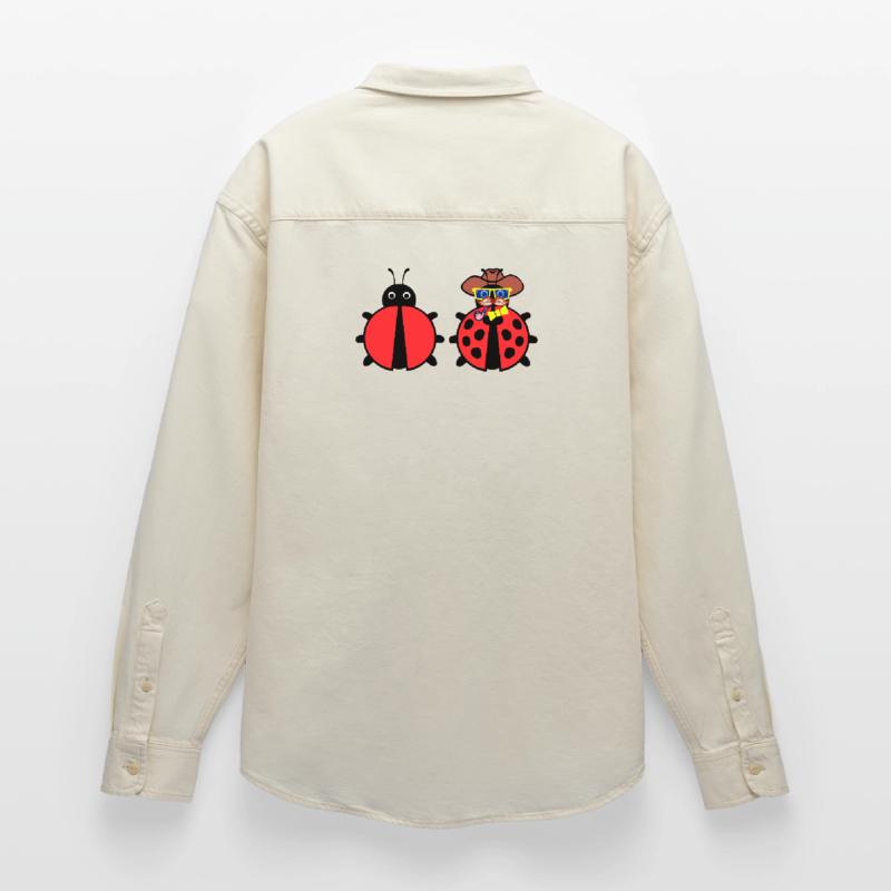 Bugs Debug Developer Bugfixing Programmierer Relaxed Fit Unisex Organic Hemd von Stanley/Stella