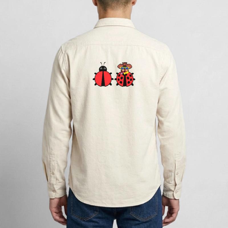 Bugs Debug Developer Bugfixing Programmierer Relaxed Fit Unisex Organic Hemd von Stanley/Stella