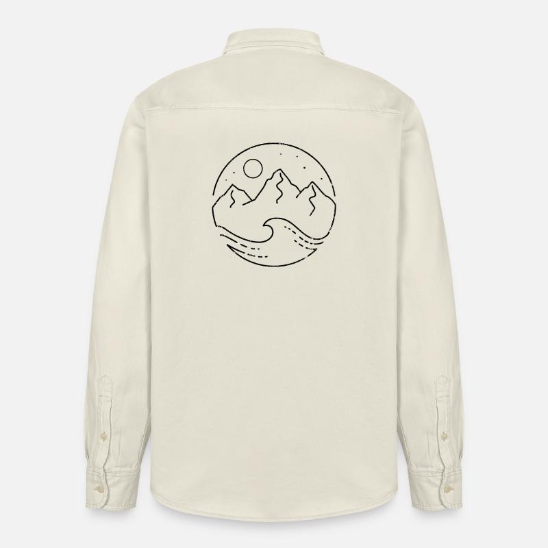 Informations de conception requises - Chemise unisexe coupe décontractée bio Stanley/Stella - écru doux