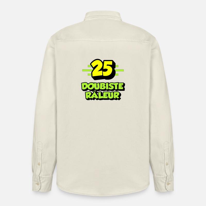 Beschwerdender Dubist - Relaxed Fit Unisex Organic Hemd von Stanley/Stella - Natur