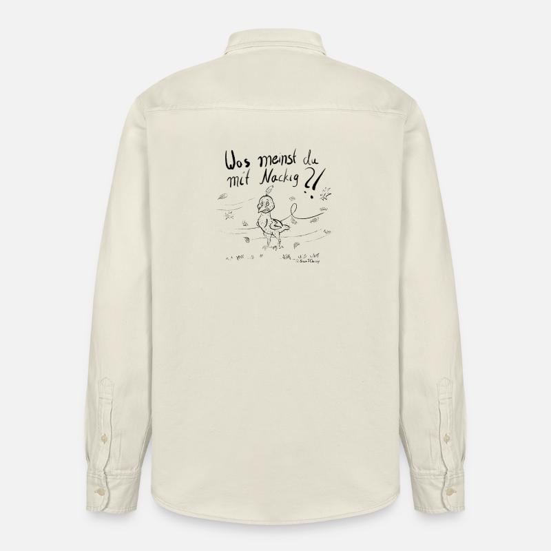 Ein Mausender Vogel im Herbstwind - Relaxed Fit Unisex Organic Hemd von Stanley/Stella - Natur