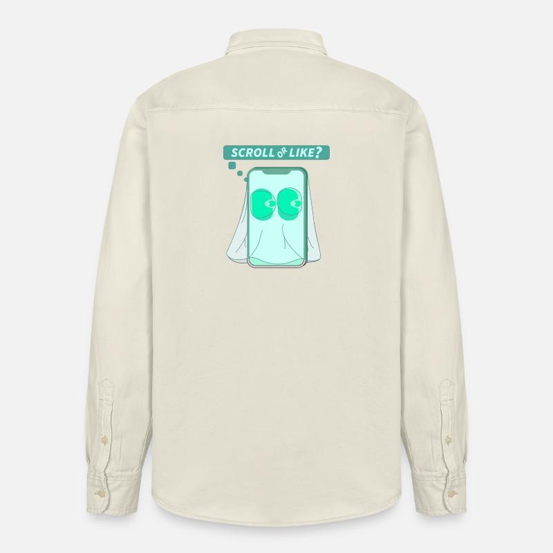 ODER - Relaxed Fit Unisex Organic Hemd von Stanley/Stella - Natur