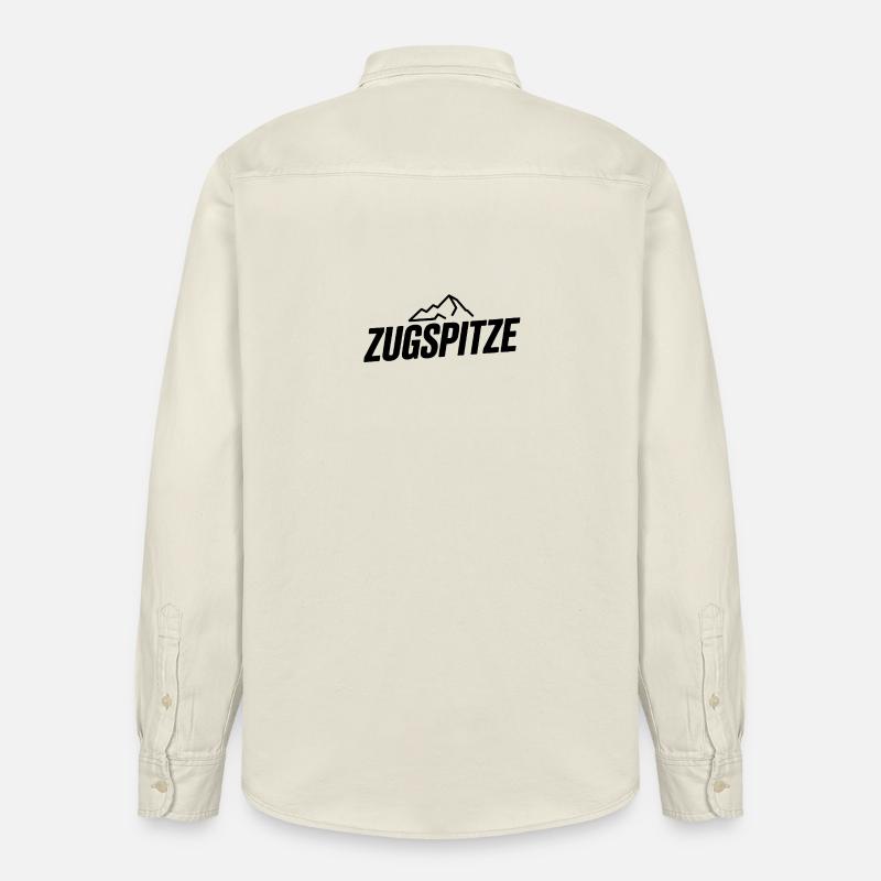 Zugspitze - Conception de souvenirs - Chemise unisexe coupe décontractée bio Stanley/Stella - écru doux