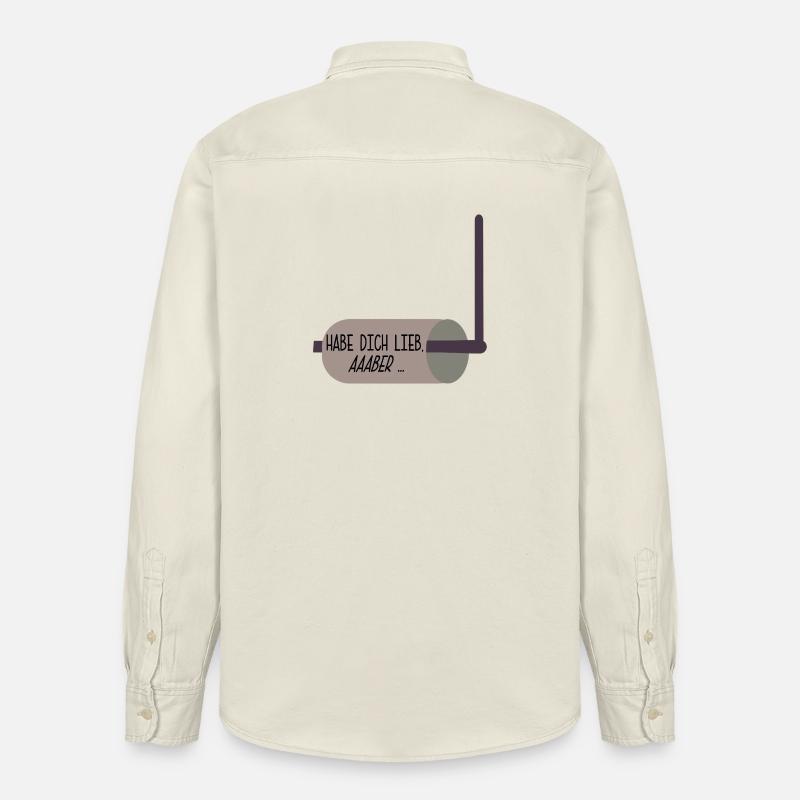 DOCUMENT SUR LES RELATIONS - Chemise unisexe coupe décontractée bio Stanley/Stella - écru doux