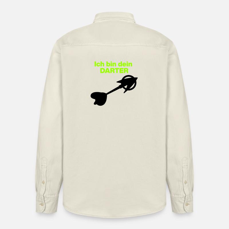Je suis ton Darter – Édition Spatiale - Chemise unisexe coupe décontractée bio Stanley/Stella - écru doux