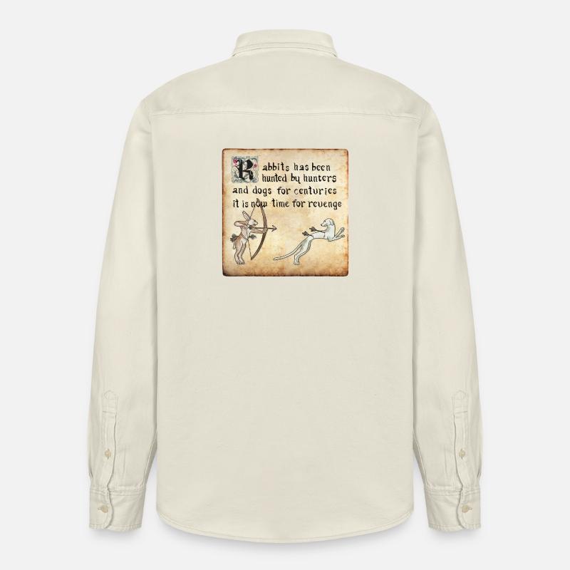 exécution - Chemise unisexe coupe décontractée bio Stanley/Stella - écru doux