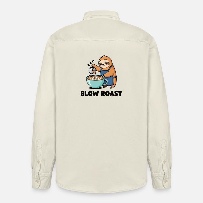Latte pigro - Camicia unisex vestibilità rilassata bio di Stanley/Stella - ecru morbido