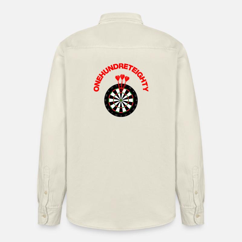 ONEHUNDRETEIGHTY, One Hundred Eighty, Caller - Relaxed Fit Unisex Organic Hemd von Stanley/Stella - Natur