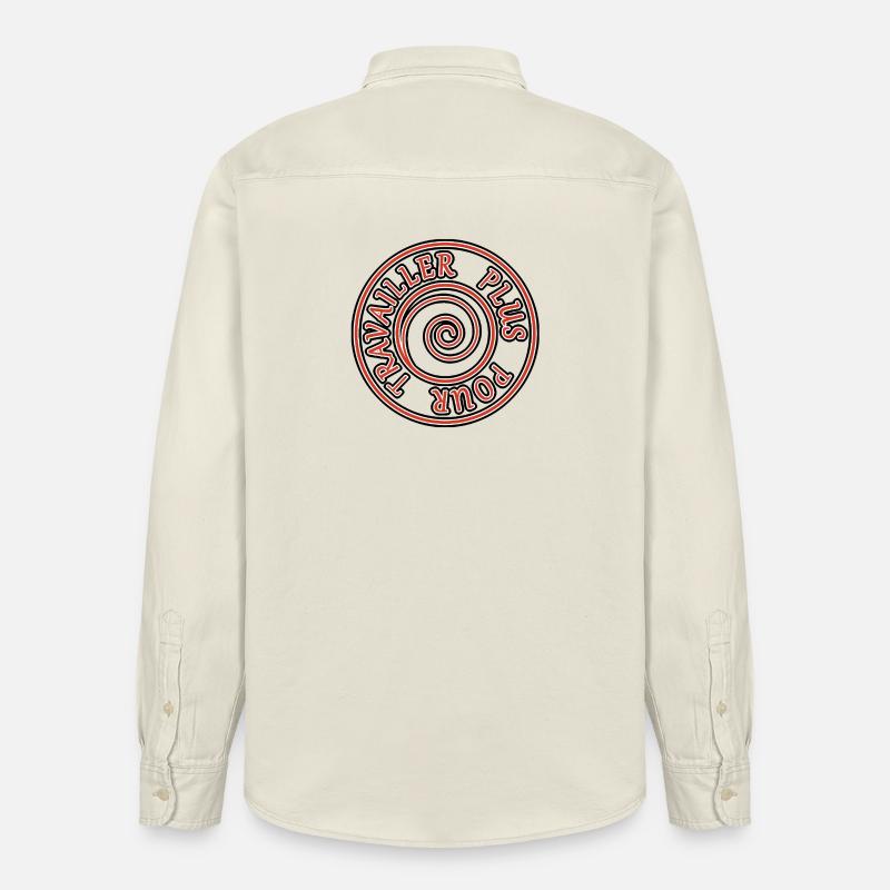 Value Work - Relaxed Fit Unisex Organic Shirt by Stanley/Stella - soft Ecru