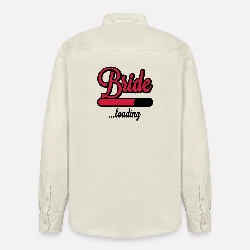 Bride loading - Relaxed Fit Unisex Organic Hemd von Stanley/Stella - Natur