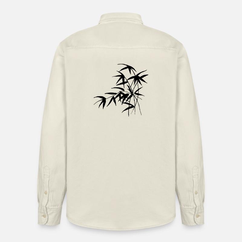Bambus - Relaxed Fit Unisex Organic Hemd von Stanley/Stella - Natur