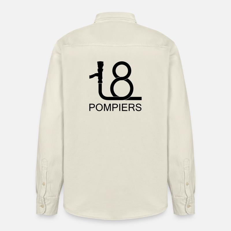 lance_18_2 - Chemise unisexe coupe décontractée bio Stanley/Stella - écru doux