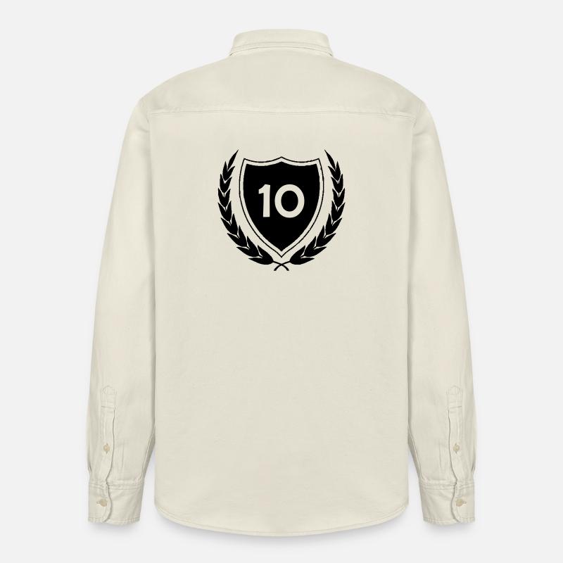 wappen_10 - Chemise unisexe coupe décontractée bio Stanley/Stella - écru doux