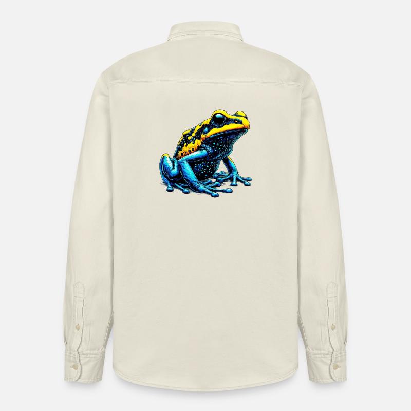 Frø - Stanley/Stella unisex arbejdsskjorte - blød ecru