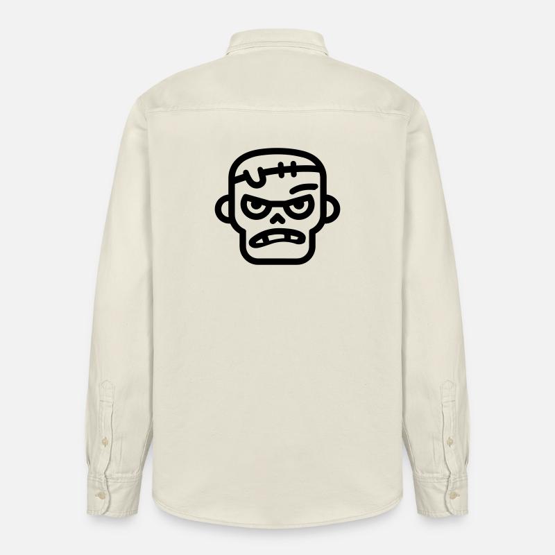 zombie - Chemise unisexe coupe décontractée bio Stanley/Stella - écru doux
