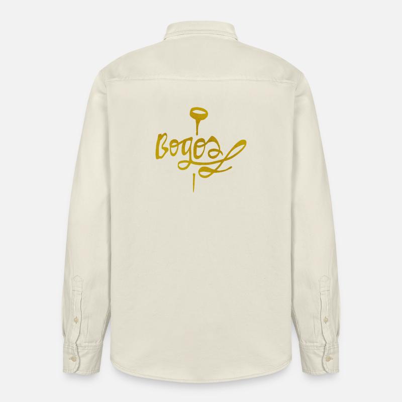 Bogos - Relaxed Fit Unisex Organic Hemd von Stanley/Stella - Natur