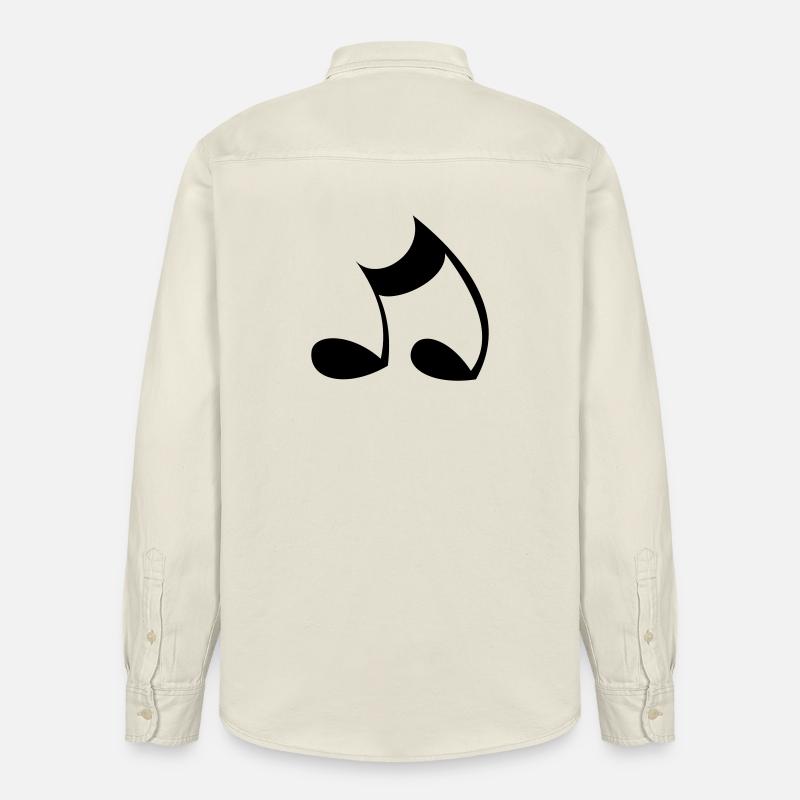 Note - Relaxed Fit Unisex Organic Hemd von Stanley/Stella - Natur
