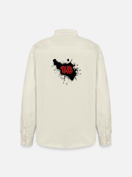18th birthday - Relaxed Fit Unisex Organic Shirt by Stanley/Stella - soft Ecru