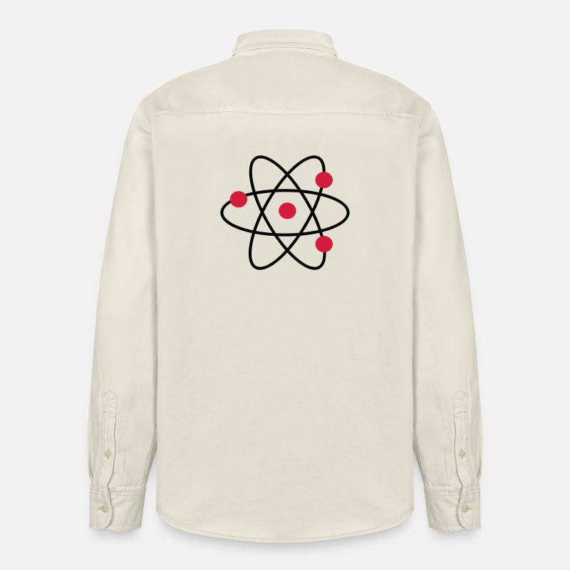 Atom - Relaxed Fit Unisex Organic Hemd von Stanley/Stella - Natur