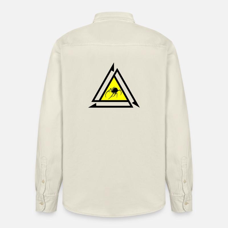Spinne - Relaxed Fit Unisex Organic Hemd von Stanley/Stella - Natur