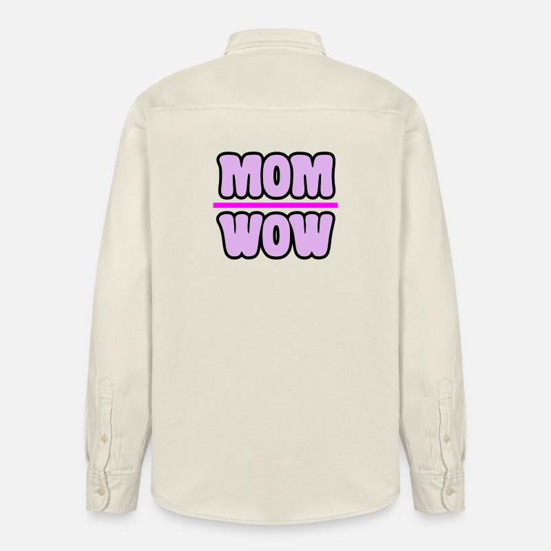 Mama - Relaxed Fit Unisex Organic Hemd von Stanley/Stella - Natur