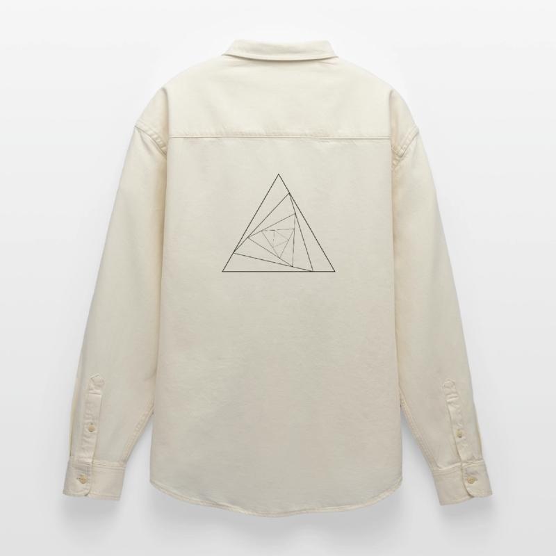 Triangular triangle Relaxed Fit Unisex Organic Shirt by Stanley/Stella