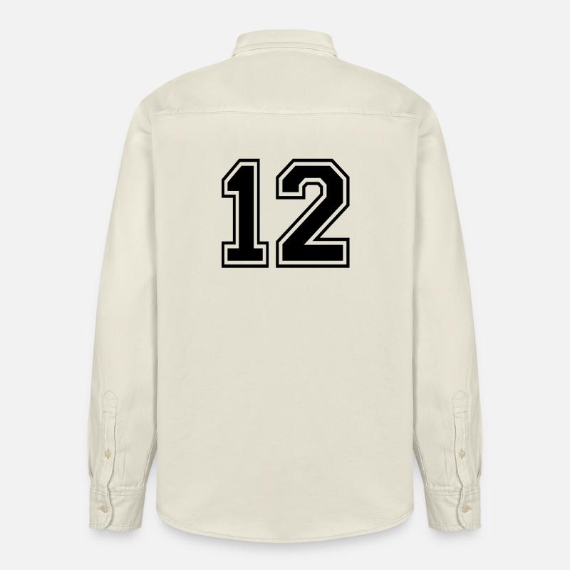 12 - Relaxed Fit Unisex Organic Hemd von Stanley/Stella - Natur