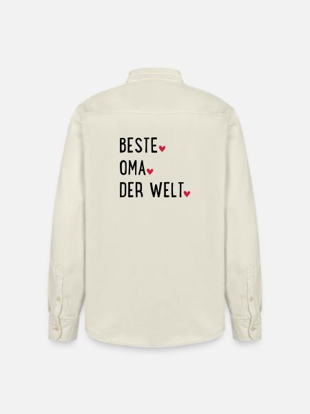 Best Grandma - Relaxed Fit Unisex Organic Shirt by Stanley/Stella - soft Ecru