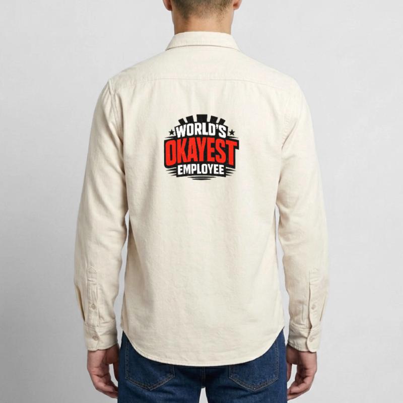 L’employé le plus correct du monde Chemise unisexe coupe décontractée bio Stanley/Stella