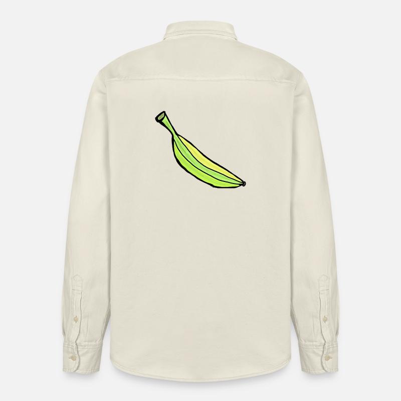 Banane Banane Fruit Fruit - Chemise unisexe coupe décontractée bio Stanley/Stella - écru doux