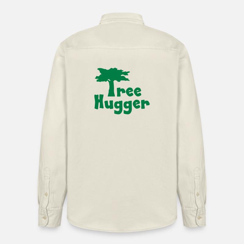 Tree Hugger - Chemise unisexe coupe décontractée bio Stanley/Stella - écru doux