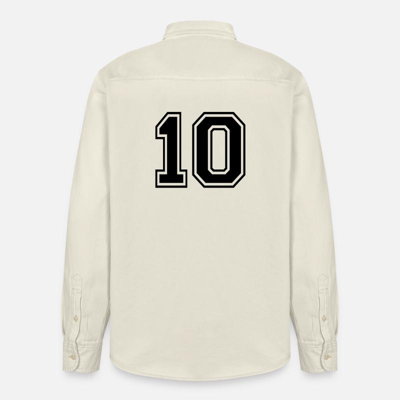 10 - Relaxed Fit Unisex Organic Hemd von Stanley/Stella - Natur