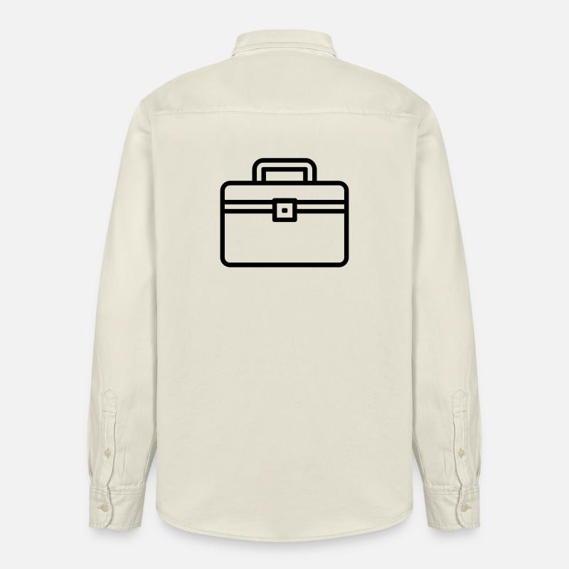 Toolbox - Relaxed Fit Unisex Organic Shirt by Stanley/Stella - soft Ecru