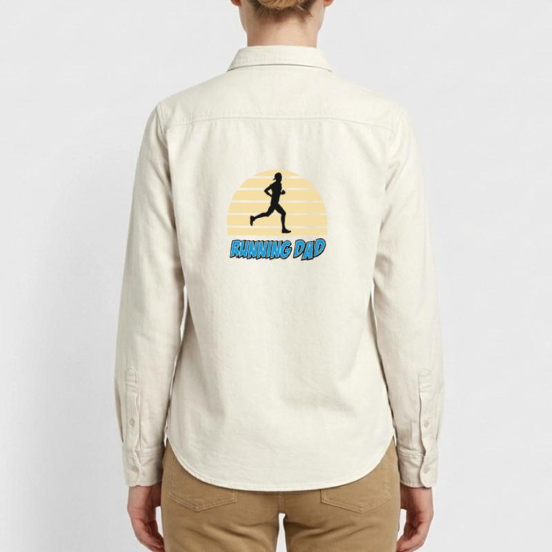 Running dad Chemise unisexe coupe décontractée bio Stanley/Stella