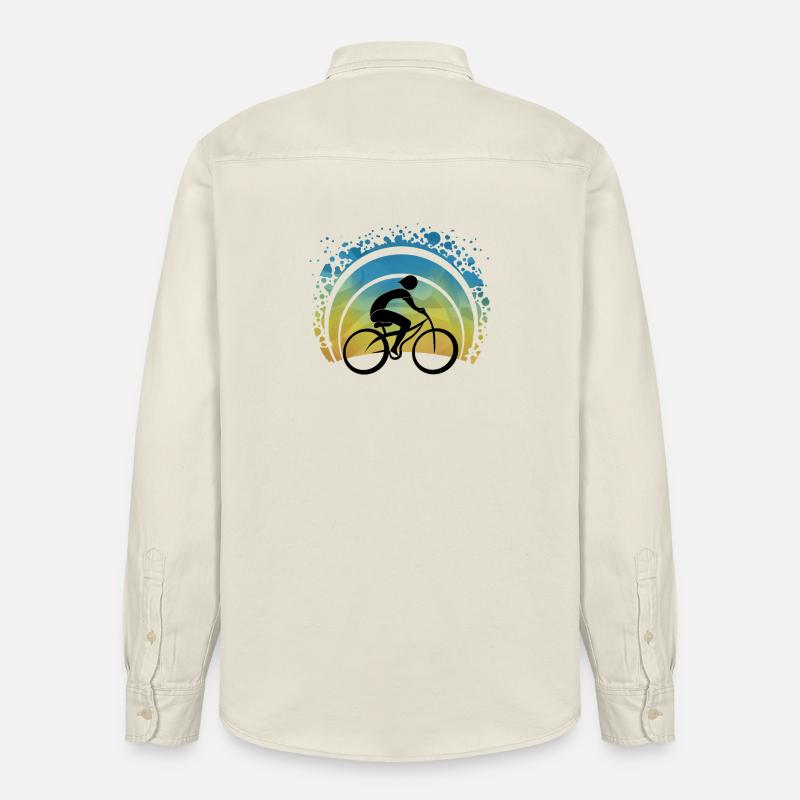 Ciclista - Camicia unisex vestibilità rilassata bio di Stanley/Stella - ecru morbido