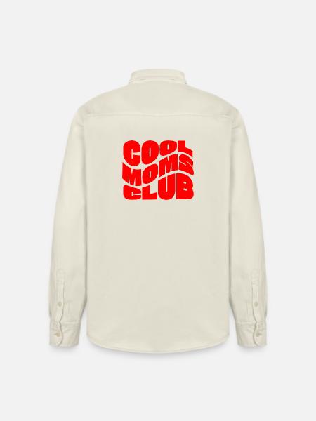 Cool moms club - Relaxed Fit Unisex Organic Shirt by Stanley/Stella - soft Ecru