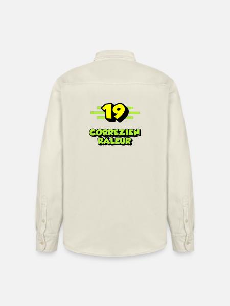 Complaining Correzien - Relaxed Fit Unisex Organic Shirt by Stanley/Stella - soft Ecru