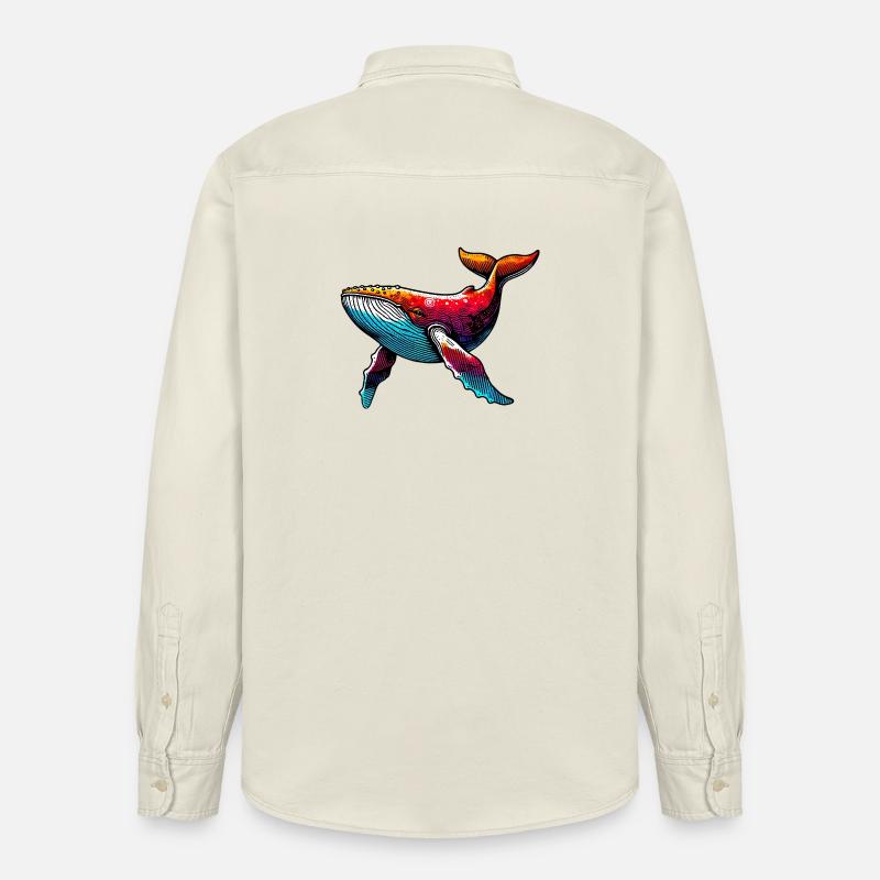 Wal - Relaxed Fit Unisex Organic Hemd von Stanley/Stella - Natur