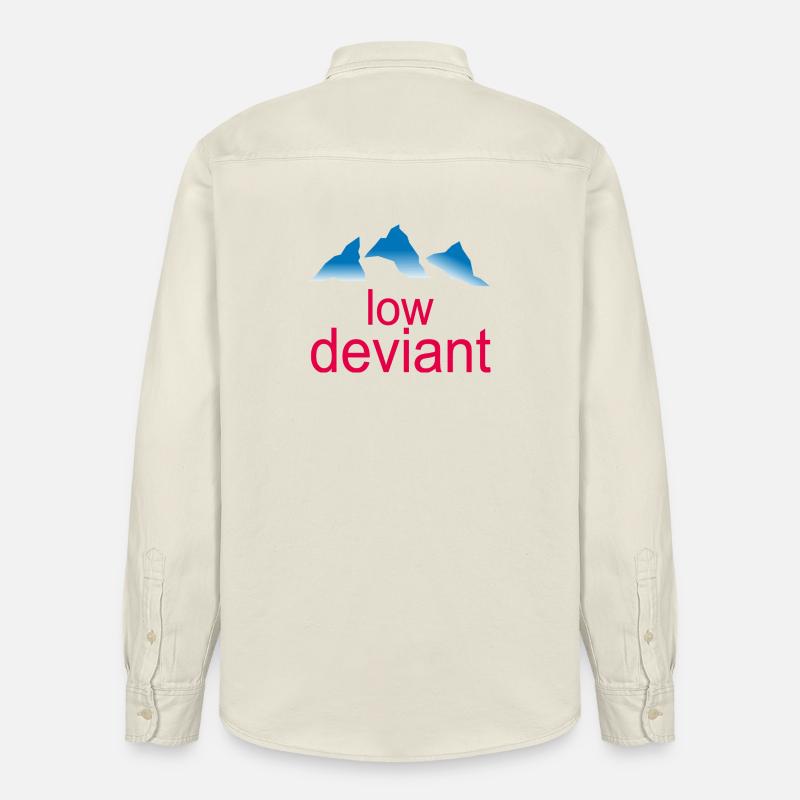 Low Deviant - Relaxed Fit Unisex Organic Hemd von Stanley/Stella - Natur