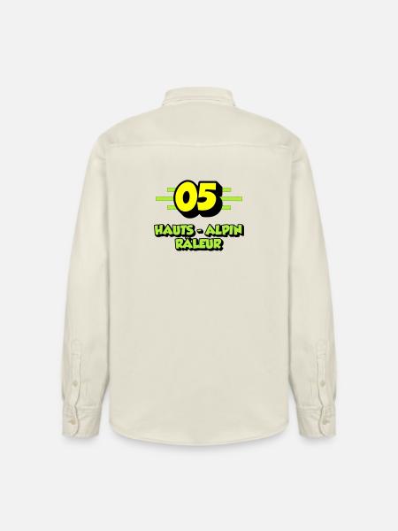 High Alpine Complainer - Relaxed Fit Unisex Organic Shirt by Stanley/Stella - soft Ecru