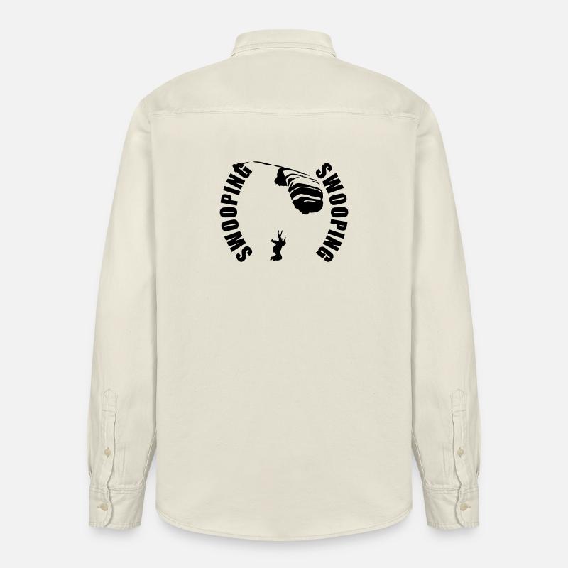 Swooping - Relaxed Fit Unisex Organic Hemd von Stanley/Stella - Natur