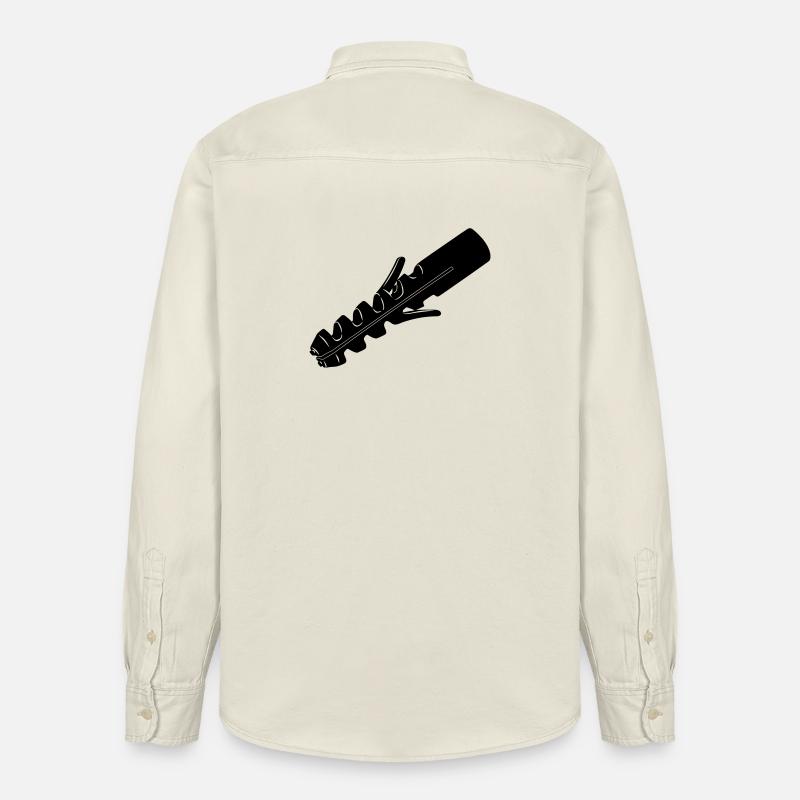 Fiche murale pour vis - Chemise unisexe coupe décontractée bio Stanley/Stella - écru doux