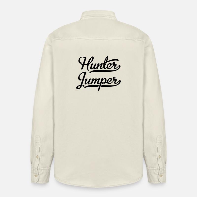 Hunter Jumper - Chemise unisexe coupe décontractée bio Stanley/Stella - écru doux