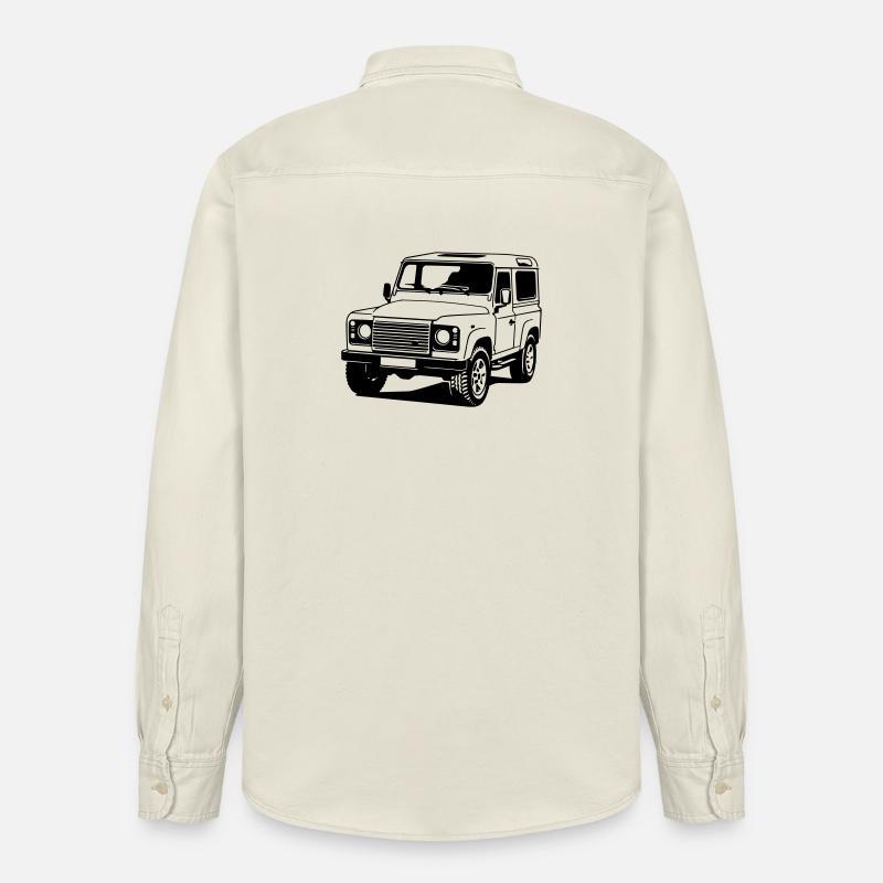 Defender - Relaxed Fit Unisex Organic Hemd von Stanley/Stella - Natur