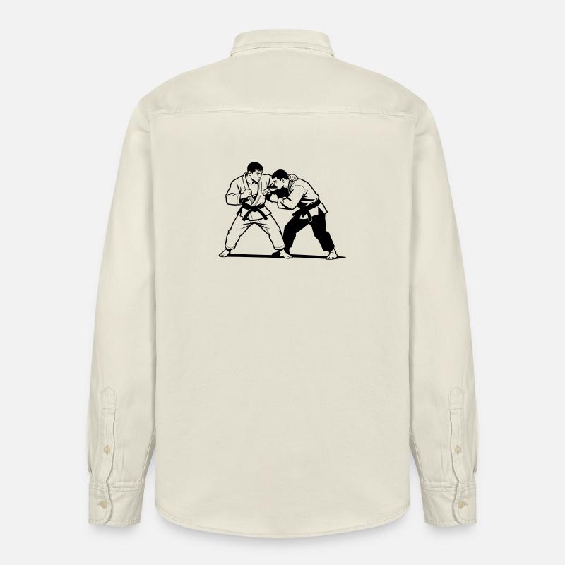 Sambo - Relaxed Fit Unisex Organic Hemd von Stanley/Stella - Natur