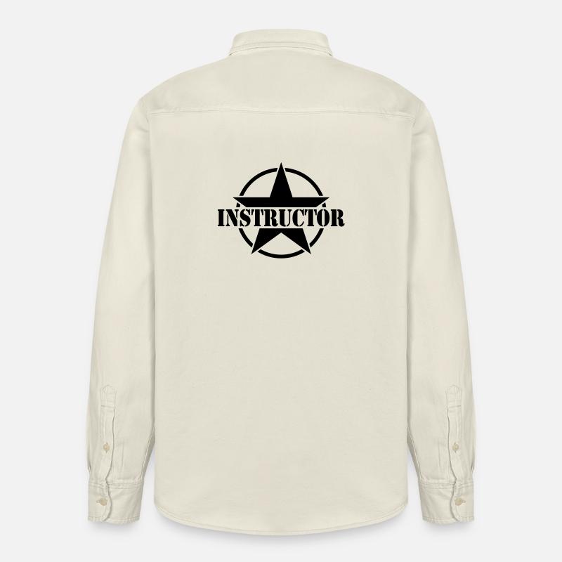 Instructor | Instruction - Chemise unisexe coupe décontractée bio Stanley/Stella - écru doux