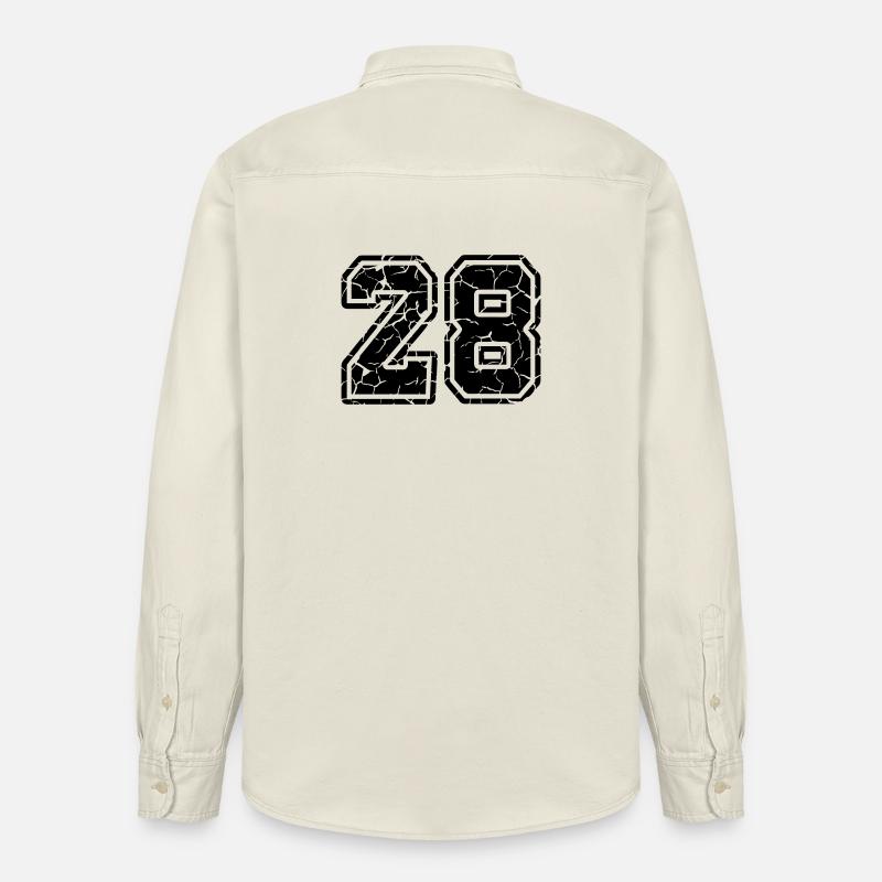 28 - Relaxed Fit Unisex Organic Hemd von Stanley/Stella - Natur