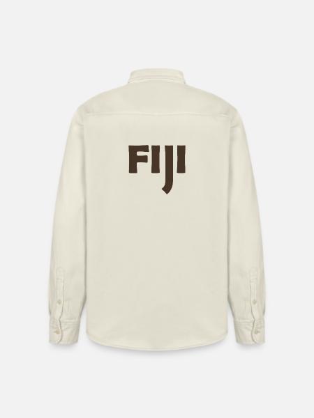 Fiji - Fidschi - Inseln - Pazifik - Südsee - Relaxed Fit Unisex Organic Hemd von Stanley/Stella - Natur