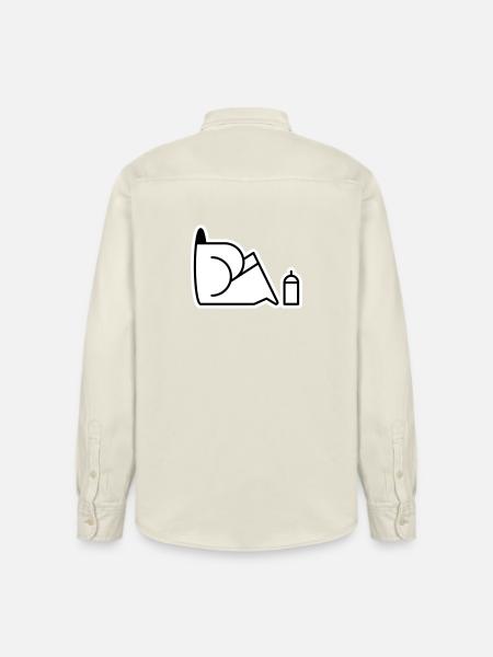 Looking For Cans - Relaxed Fit Unisex Organic Hemd von Stanley/Stella - Natur